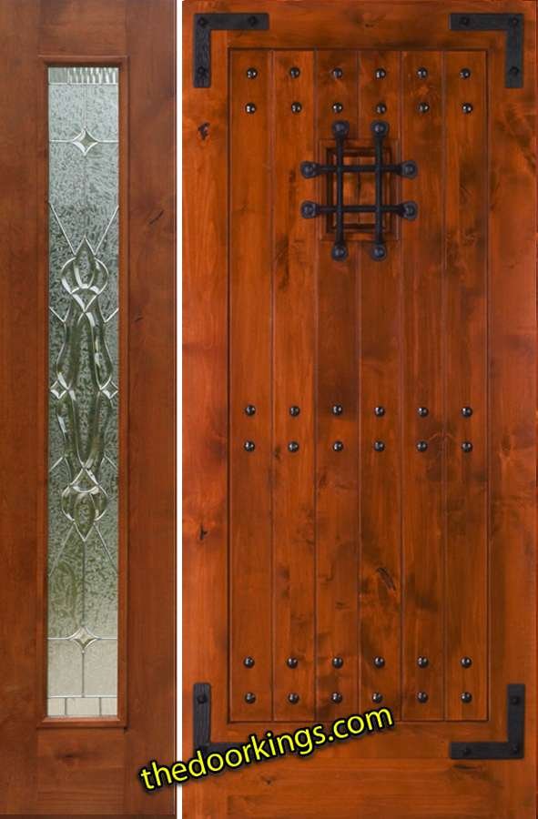 sw70 knotty alder with one shannon sidelite